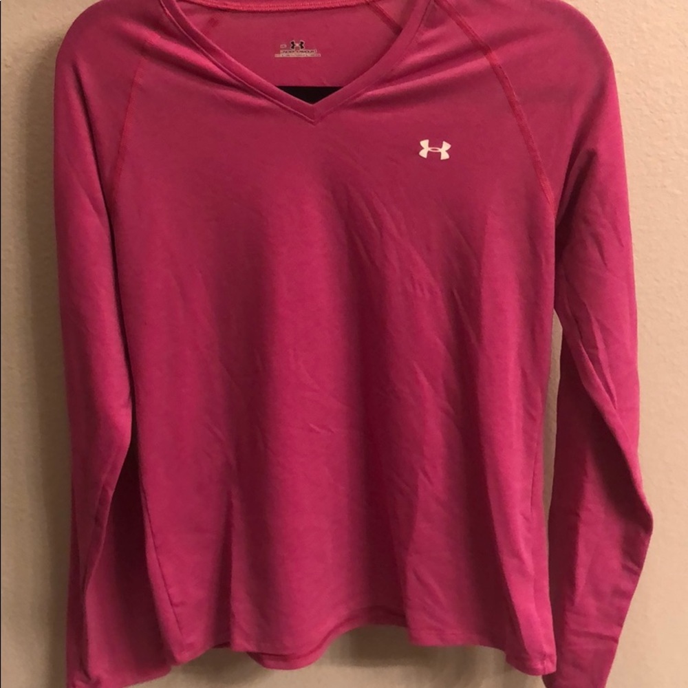 Under Armour Pink Long Sleeve
